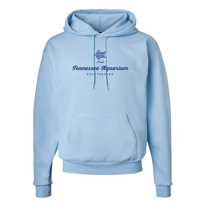 Tennessee Aquarium Logo Clothing Sea Turtle Hooded Sweatshirt