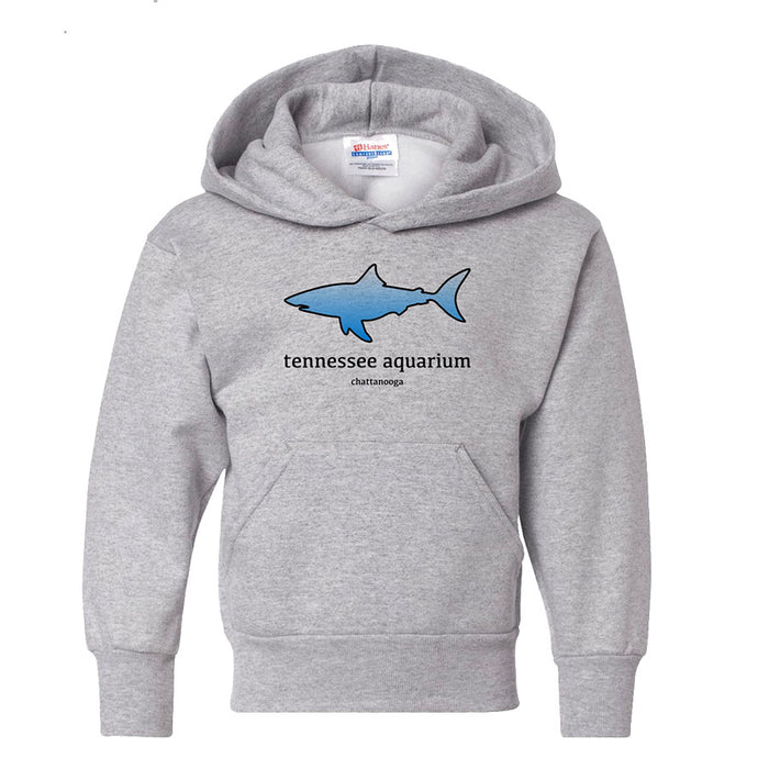 Tennessee Aquarium Childrens Hooded Sweatshirt /w Shark