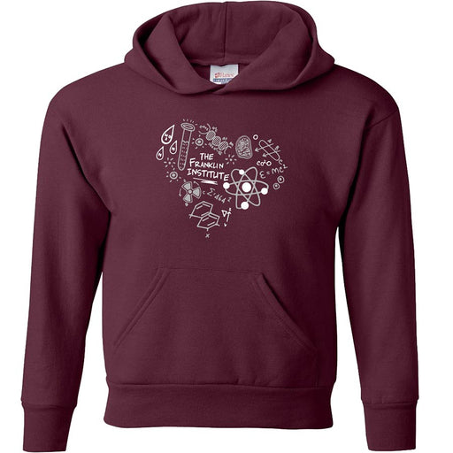 Girls Franklin Institute Real Heart Science Hooded Sweatshirt