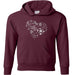 Girls Franklin Institute Real Heart Science Hooded Sweatshirt