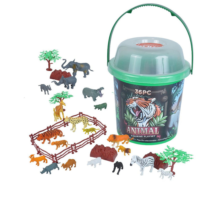 Large Zoo Animal Bucket