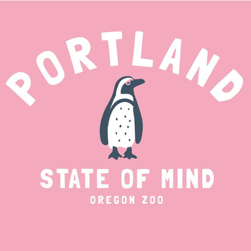 Youth Girls Portland Souvenir Penguin T-Shirt - Oregon Zoo