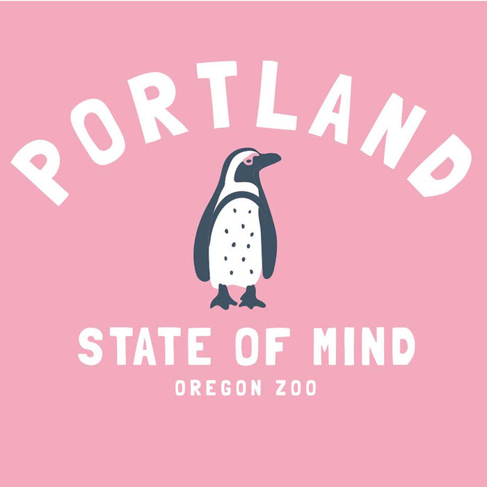 Youth Girls Portland Souvenir Penguin T-Shirt - Oregon Zoo