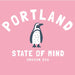 Youth Girls Portland Souvenir Penguin T-Shirt - Oregon Zoo