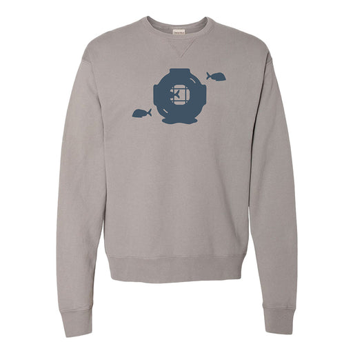 Nautical Diver Helmet & Fish Sweatshirt