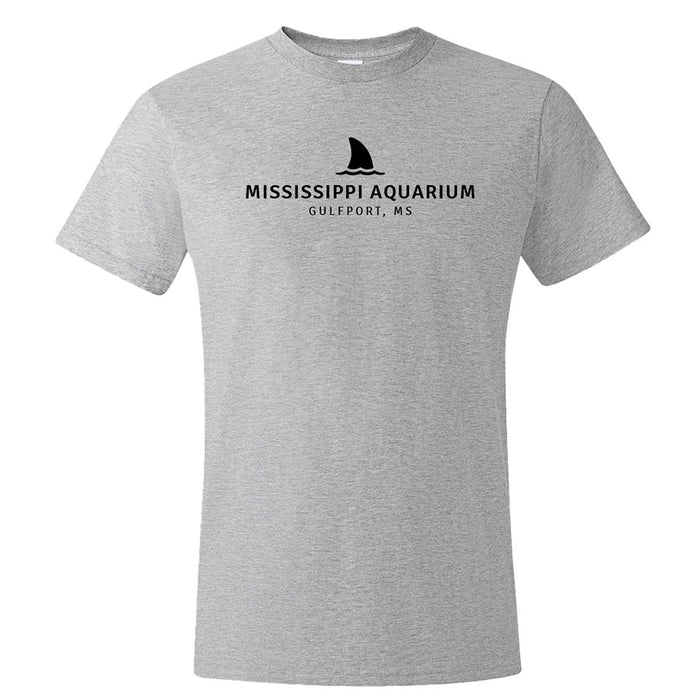 Adult Mississippi Aquarium Simple Shark Tee