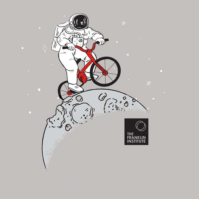 Youth Franklin Institute Moon Bike Tee