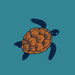 Left Chest Turtle Logo