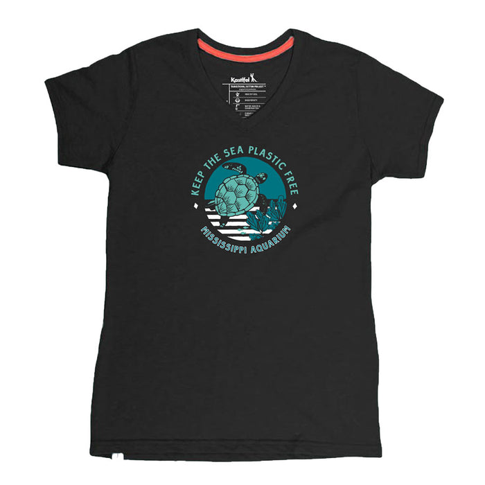 Keep the Sea Plastic Free | Transitional Cotton Ladies Tee