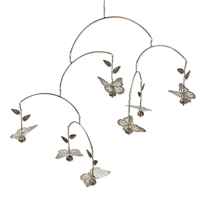 Butterfly Mobile With Bells