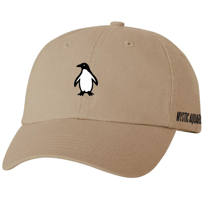Embroidered Penguin Cap - Mystic Aquarium Logo