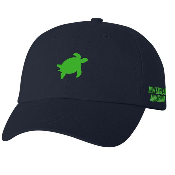 Ball Cap Hat Turtle New England Aquarium Logo