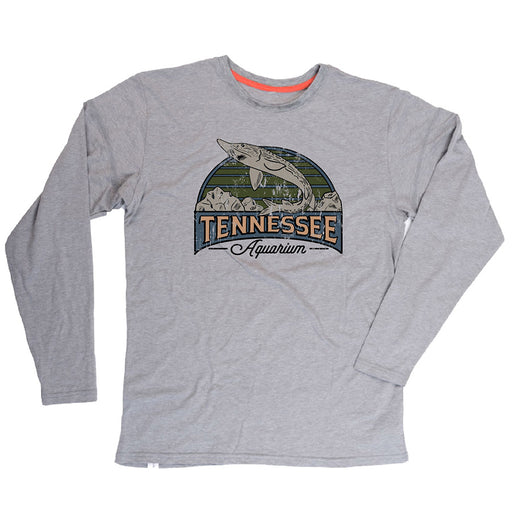 Tennessee Aquarium Long Sleeve Sturgeon T-Shirt