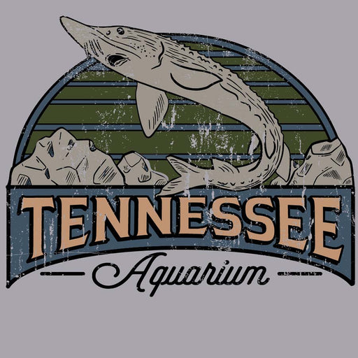 Tennessee Aquarium Long Sleeve Sturgeon T-Shirt