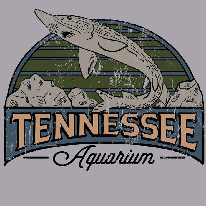 Tennessee Aquarium Long Sleeve Sturgeon T-Shirt
