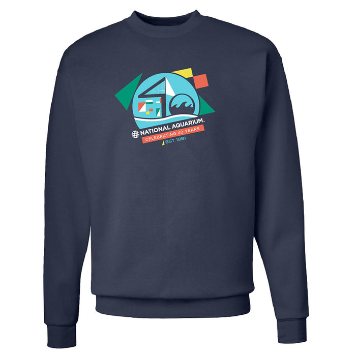 40th Anniversary National Aquarium Pullover Sweatshirt