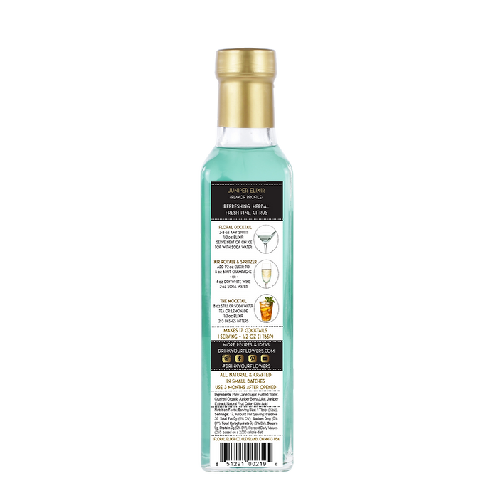 Juniper Berry 8.5oz Floral Cocktail Elixir