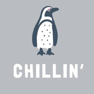 Youth Girls Living Planet Aquarium Penguin Chilling T-Shirt