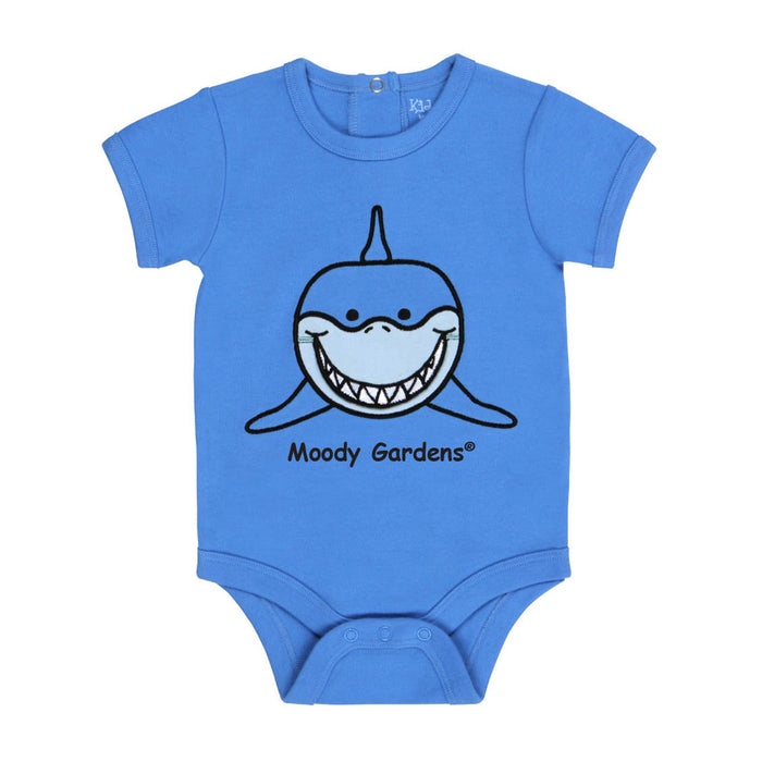Moody Gardens Shark Smile Infant Onsie