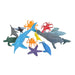 Ocean Toy Bucket set of Aquatic Figurines