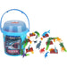 Ocean Toy Bucket set of Aquatic Figurines