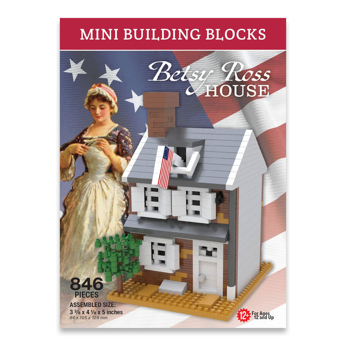 Betsy Ross House Mini Blocks