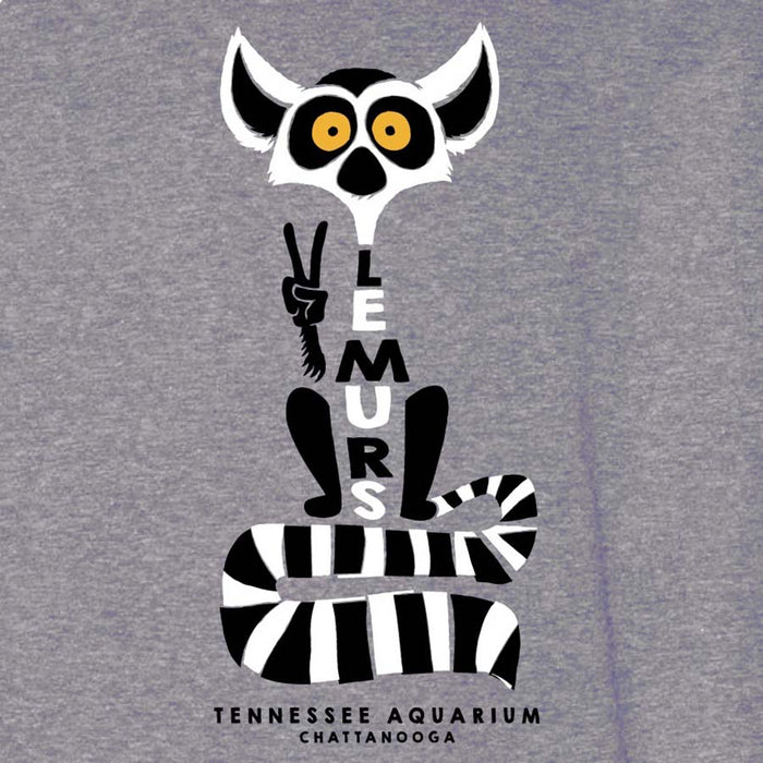 Tennessee Aquarium Adult Short Sleeve Lemur Tee