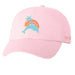 Girls Dolphin Rainbow Ball Cap Hat
