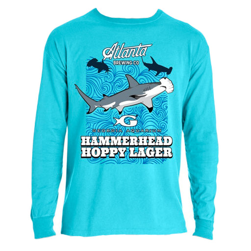 Hammerhead Hoppy Lager Long-Sleeve Tee - Georgia Aquarium