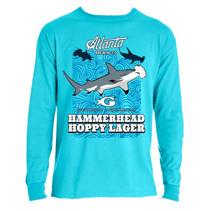 Hammerhead Hoppy Lager Long-Sleeve Tee - Georgia Aquarium