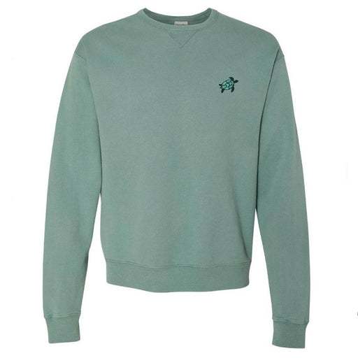 Adult Crewneck Sweatshirt Sea Turtle