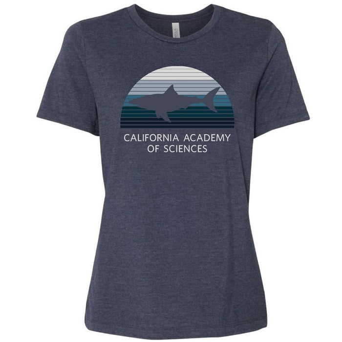 Ladies Tee Retro Semi-Circle T-shirt - California Academy of Sciences