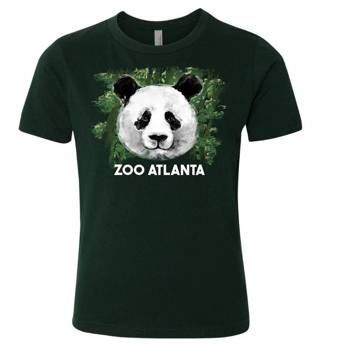 Kids Clothing Zoo Atlanta Panda Bear Watercolor Tee Shirt