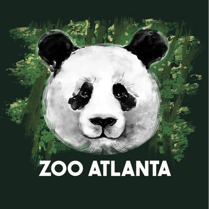 Youth Zoo Atlanta Panda Watercolor Tee
