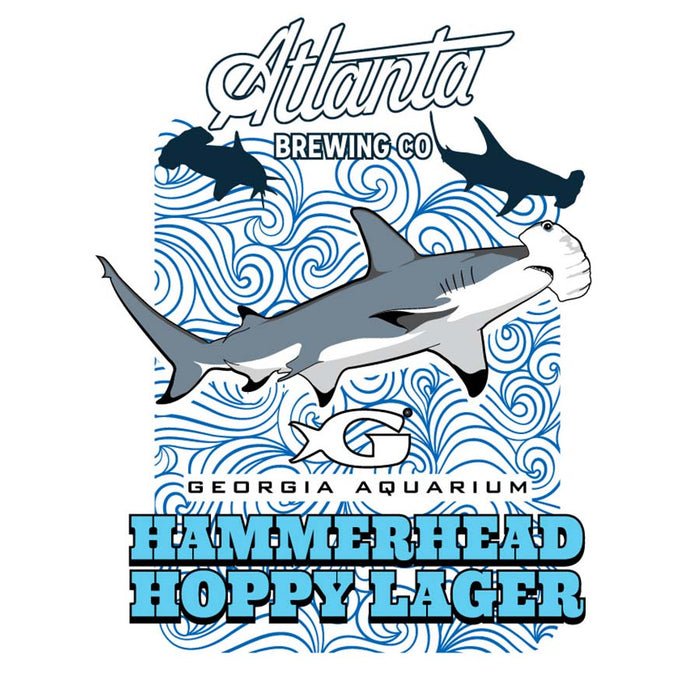 Hammerhead Hoppy Lager Pint Glass - Georgia Aquarium