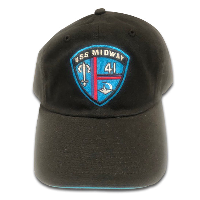 USS Midway Crest Shield Cap