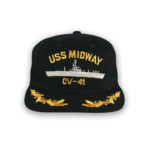 Adult USS Midway Scrambled Egg Cap
