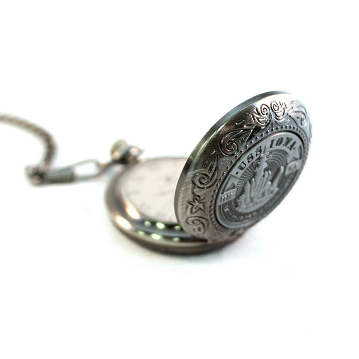 Battleship IOWA Pocket Watch