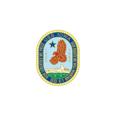Battleship IOWA Lapel Pin