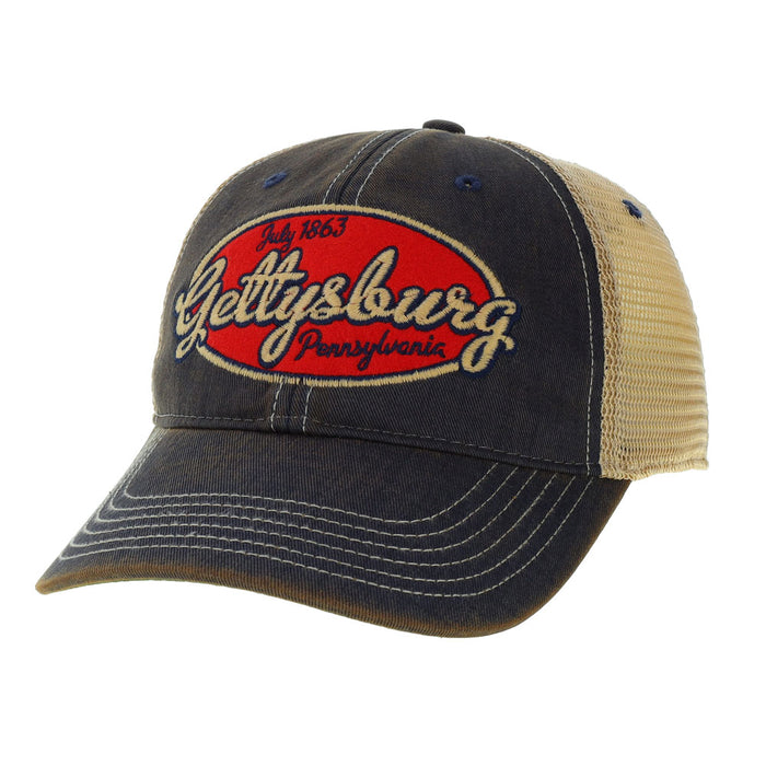 Gettysburg Pennsylvania Adjustable Trucker Hat