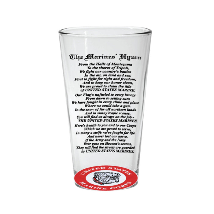 United States Marine Corps Bulldog Glass