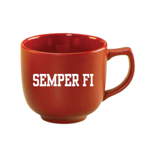 Semper Fi Red Soup Mug - US Marine Corps Museum
