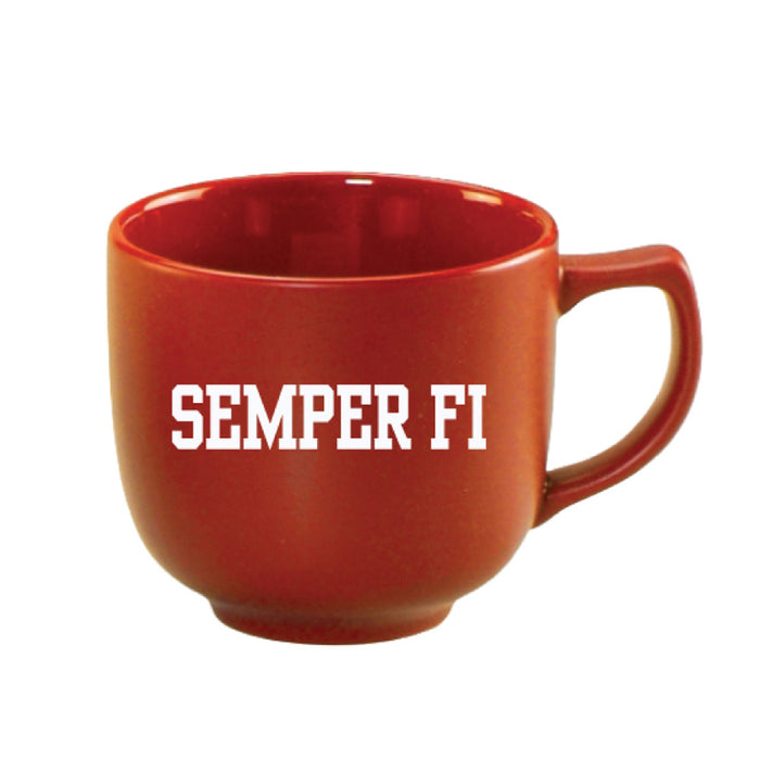 Semper Fi Red Soup Mug - US Marine Corps Museum