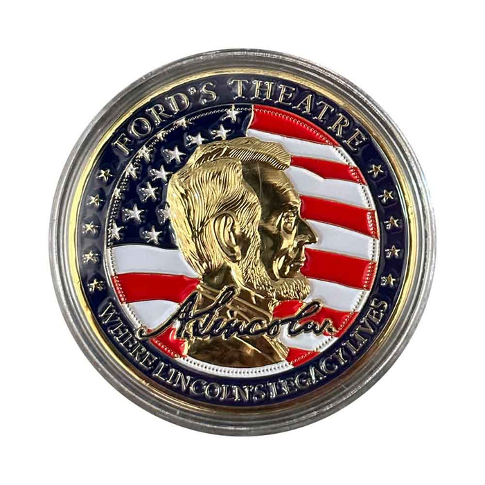 Ford's Theatre Abraham Lincoln Souvenir Coin