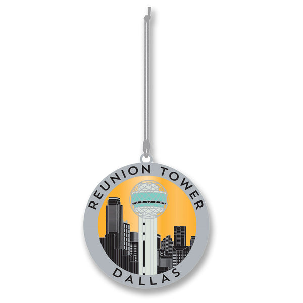 Reunion Tower Skyline Ornament