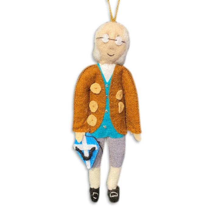 Ben Franklin Felt Ornament