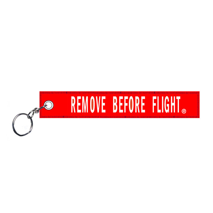 Battleship IOWA Remove Before Flight Keychain