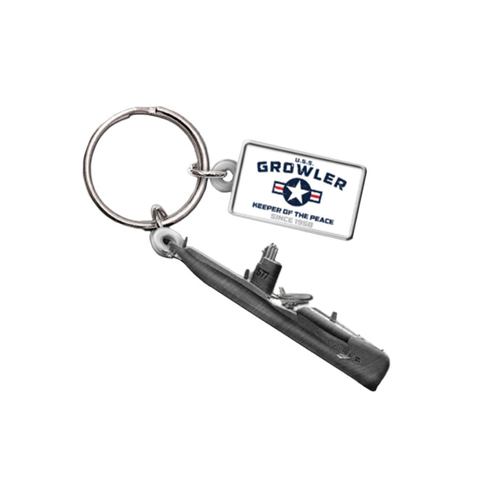 Intrepid Museum Growler Keychain