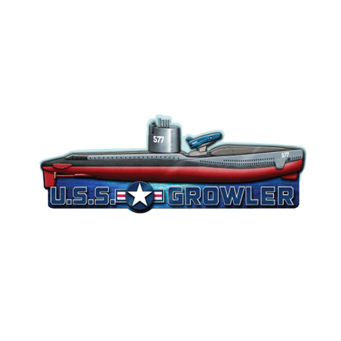 Intrepid Museum Growler Magnet