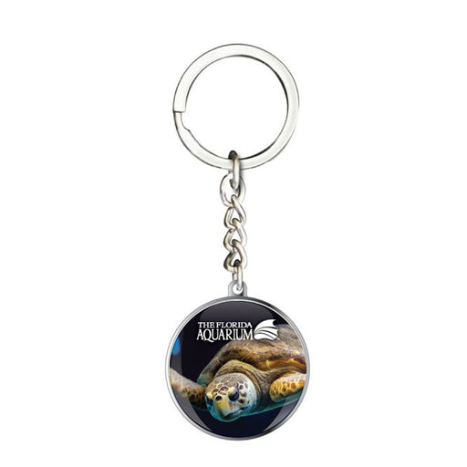 Glass River Otter Souvenir Keychain